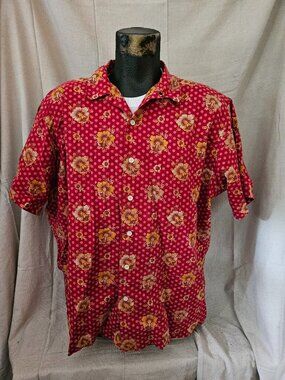 Men's NEW Polo by Ralph Lauren Sz XL Camp Shirt Hawaiian Sz XL Classic Boho